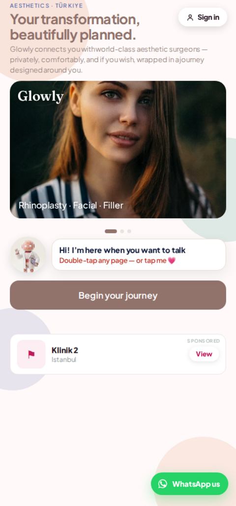 Glowly app